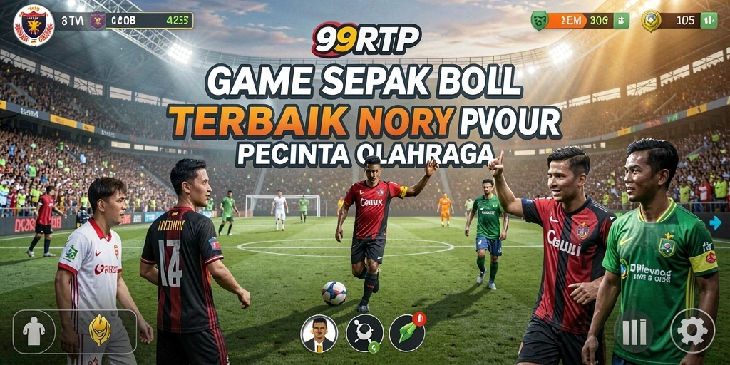 Tangkapan layar utama dari gameplay <strong>99RTP</strong> yang menunjukkan pertandingan sepak bola yang seru.