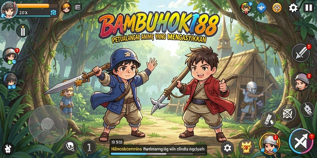 Tampilan gameplay menarik dari BAMBUHOKI88 yang penuh aksi.