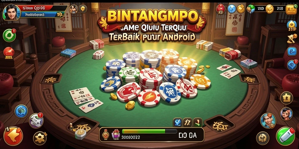 Tampilan gameplay QiuQiu yang seru di BINTANGMPO.