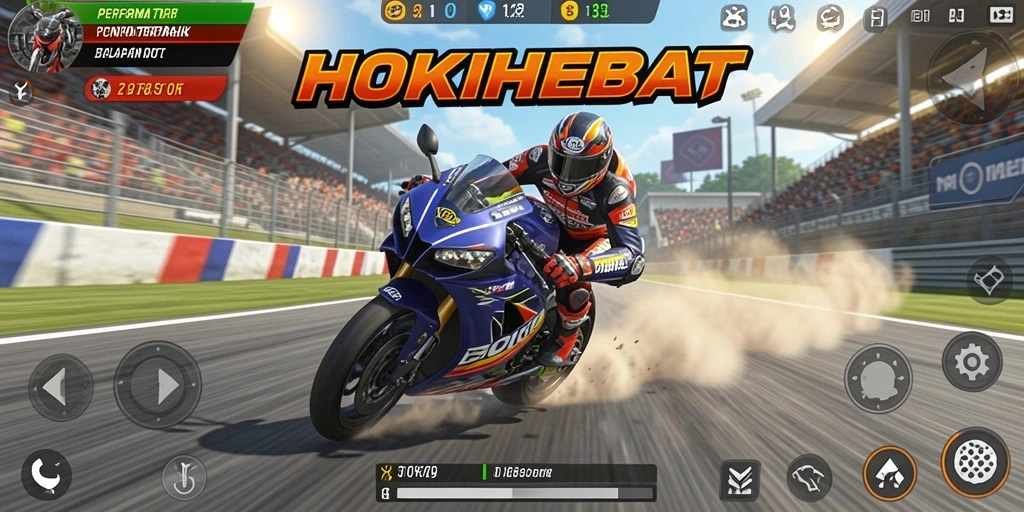 Gameplay dinamis dan grafis memukau dari HOKIHEBAT.