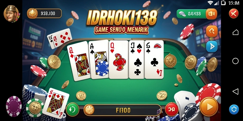 Gameplay seru dari IDRHOKI138 dalam permainan Domino.