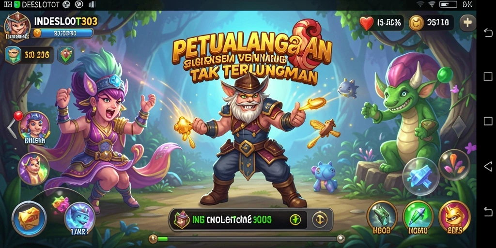 Gameplay seru di dunia petualangan INDESLOT303 yang menantang.