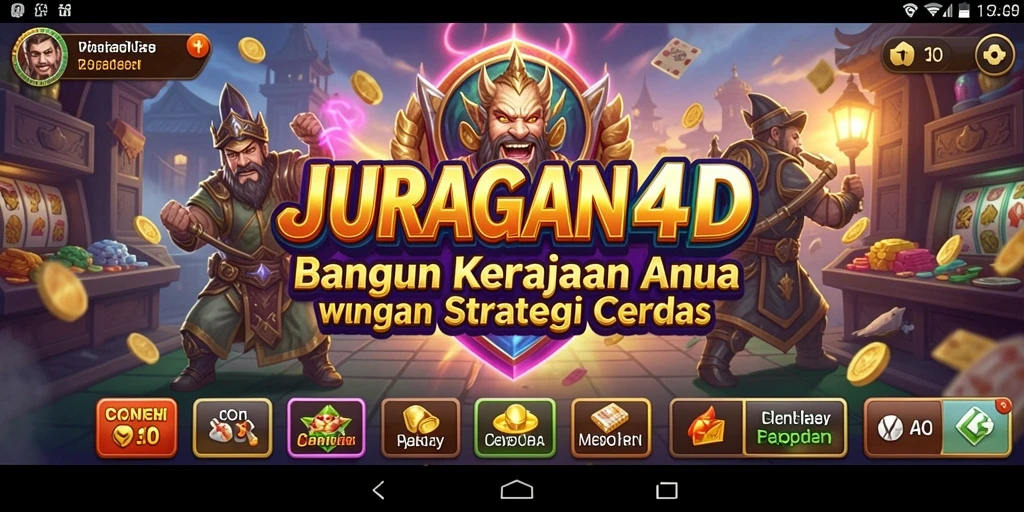 Tangkapan layar JURAGAN4D menunjukkan aksi membangun kerajaan yang mendebarkan.