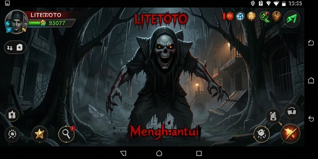 Tampilan mencekam dari dunia kelam dalam LITETOTO.