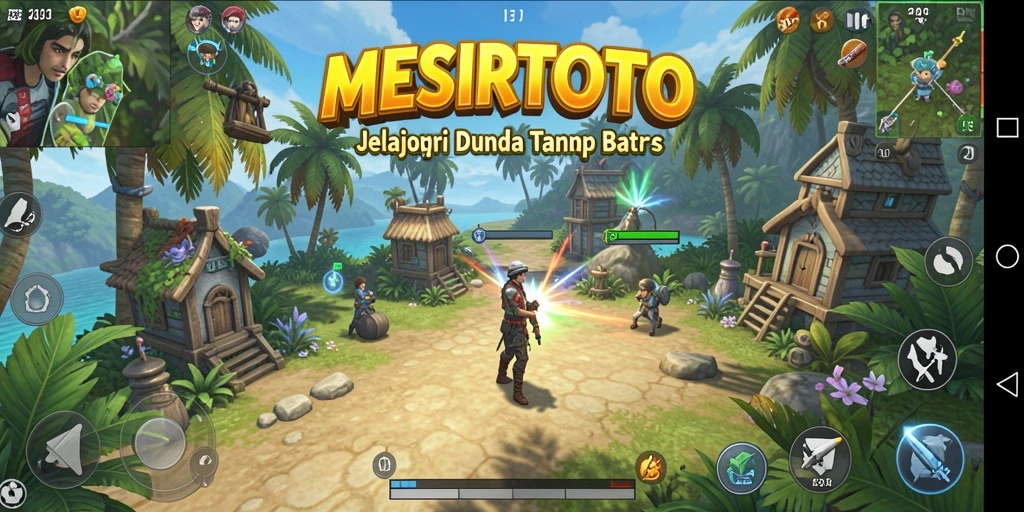 Tampilan gameplay <strong>MESIRTOTO</strong> yang memukau di dunia Open World.