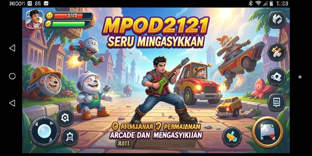 Tangkapan layar MPO2121 menunjukkan aksi gameplay yang mendebarkan.