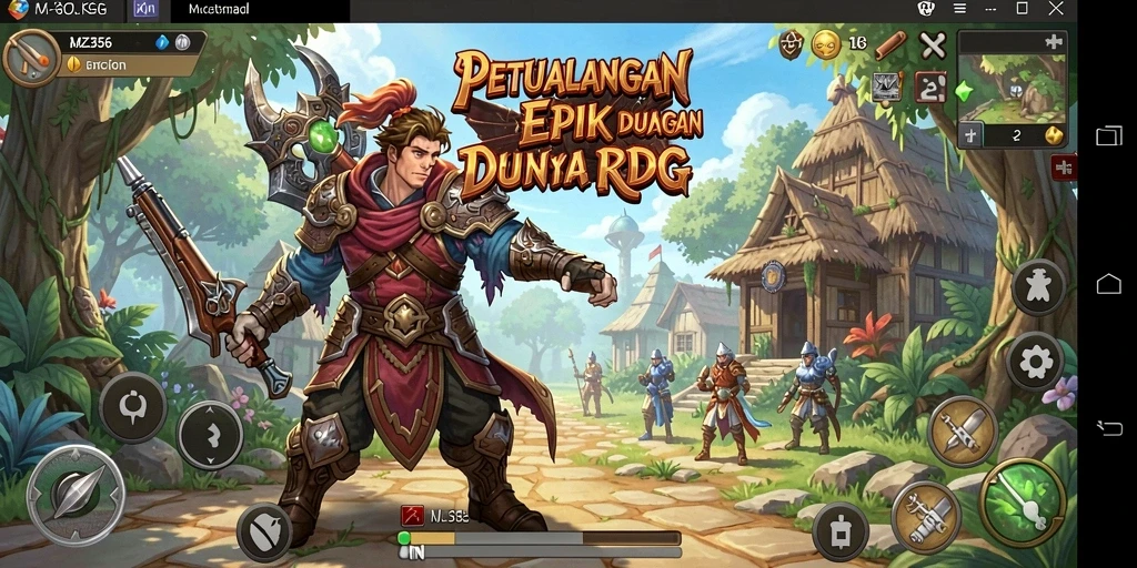 Tampilan gameplay MZ356 yang menarik dan penuh aksi.