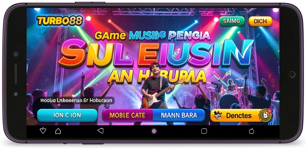 TURBO88 menampilkan gameplay musik yang seru dan interaktif.