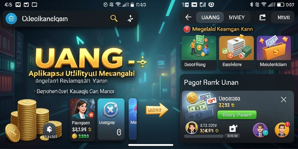 Tampilan antarmuka UANG yang mudah digunakan untuk pengelolaan keuangan.