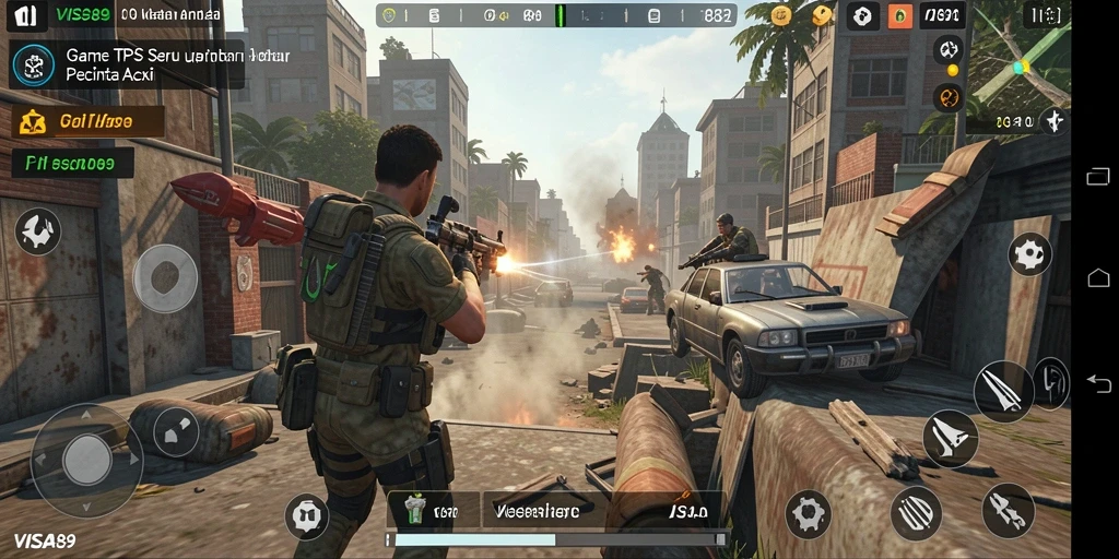 Gameplay TPS mendebarkan di <strong>VISA89</strong>, penuh aksi dan strategi.