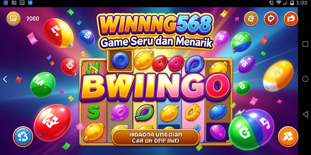 Tampilan gameplay Bingo yang seru dan interaktif di WINNING568.