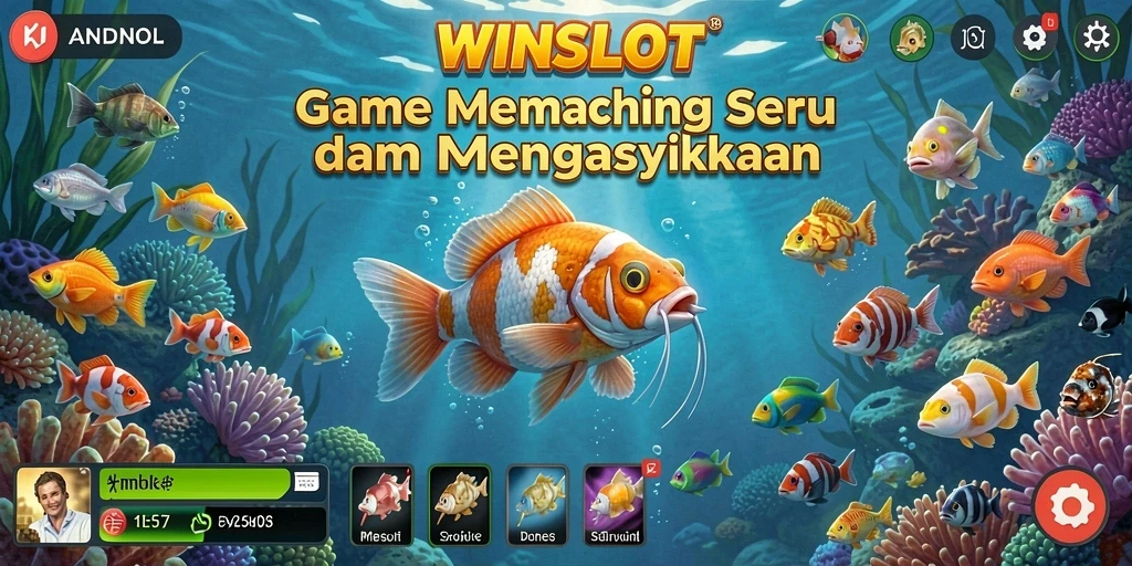Gameplay WINSLOT dengan pengalaman memancing yang mengasyikkan.